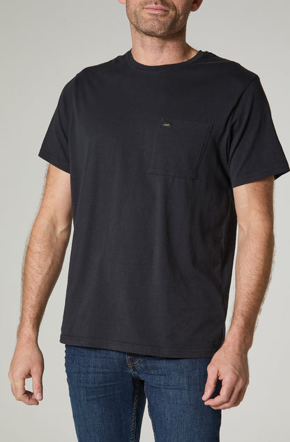 Polera Hombre 1 Pocket Regular Fit Negro