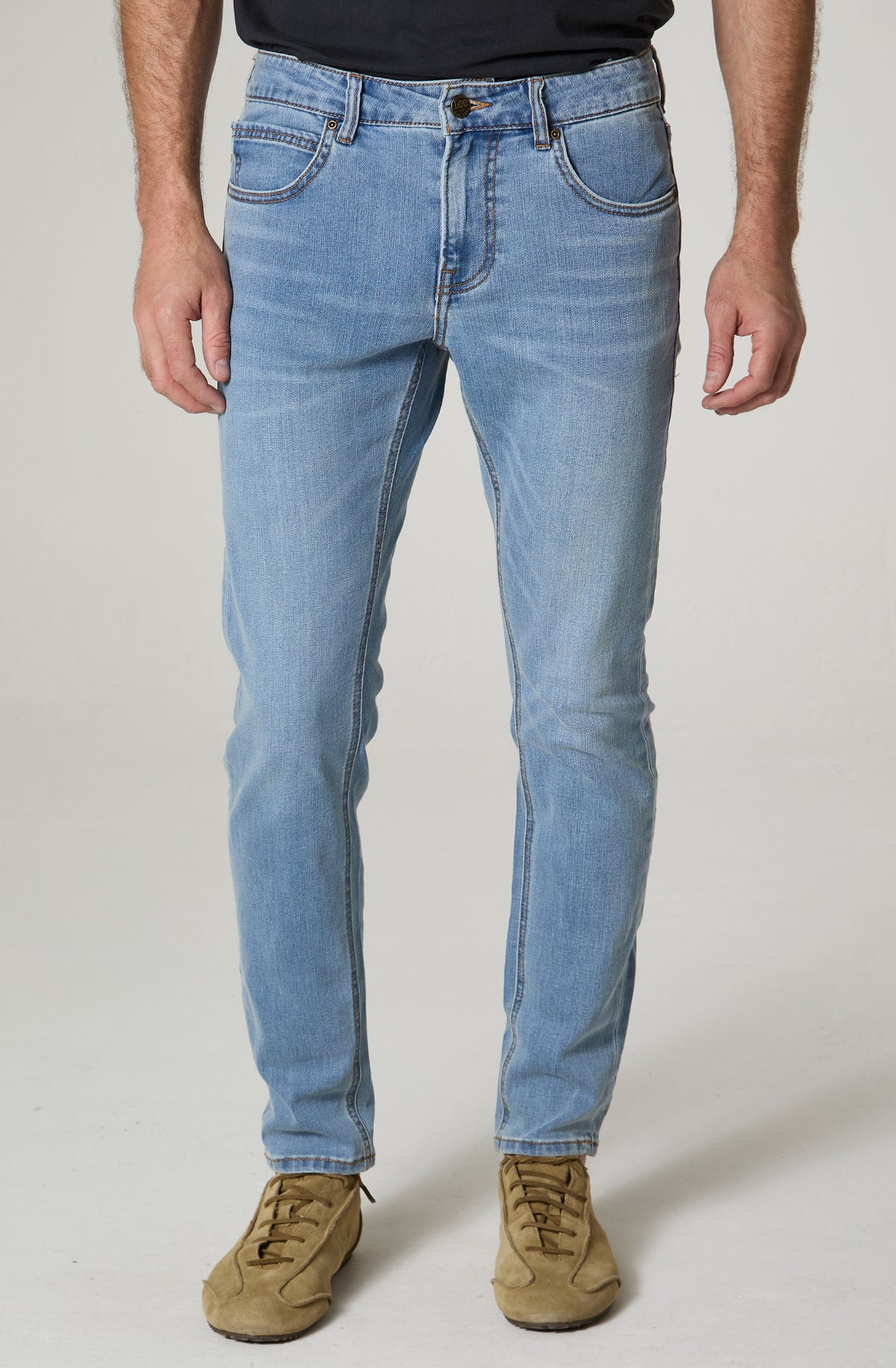 Jeans Hombre Malone Skinny Fit Mid Worn Martha I