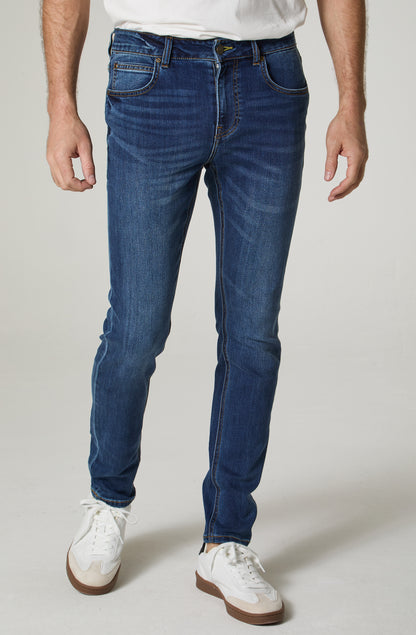 Jeans Hombre Malone Skinny Fit Mid Stone Worn I