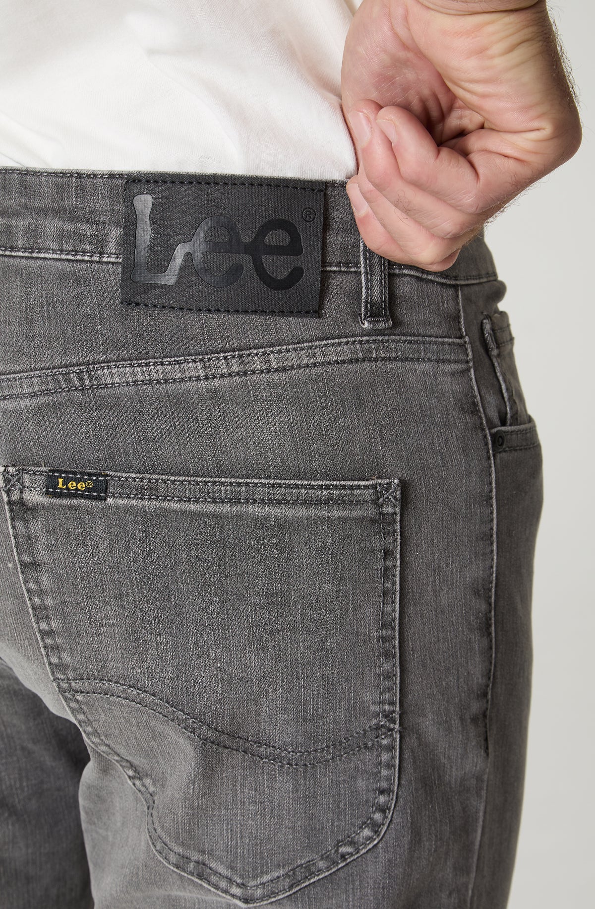 Jeans Hombre Malone Skinny Fit Grey Washed I