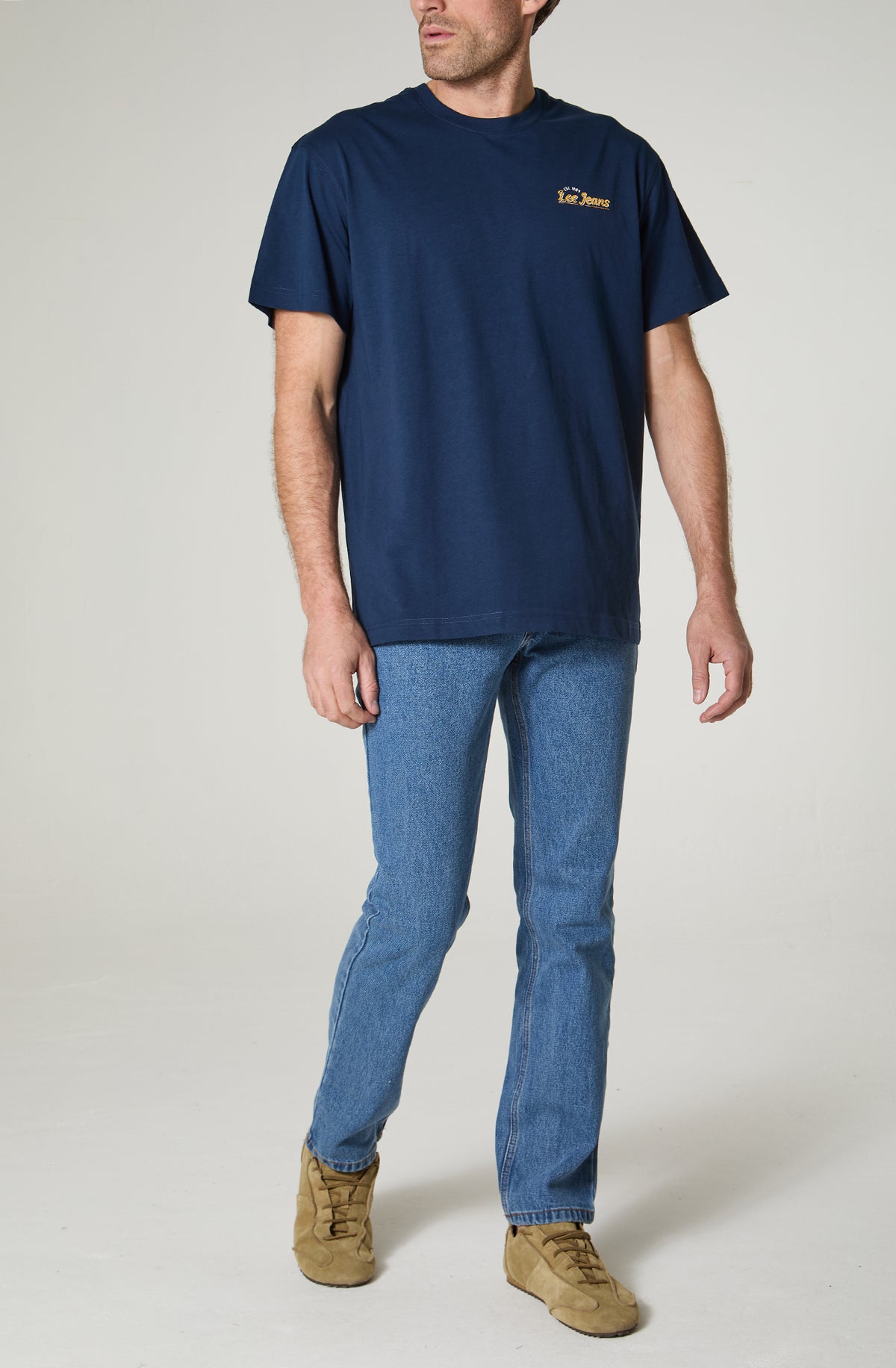 Jeans Hombre Daren Regular Fit Mid Street