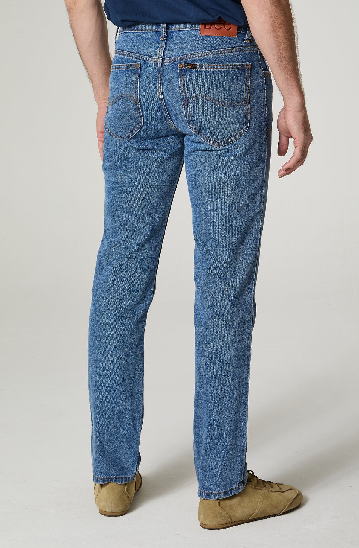 Jeans Hombre Daren Regular Fit Mid Street