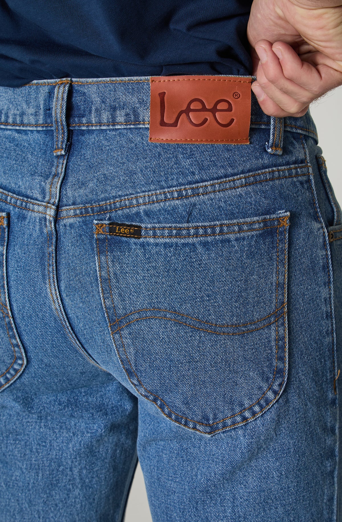 Jeans Hombre Daren Regular Fit Mid Street