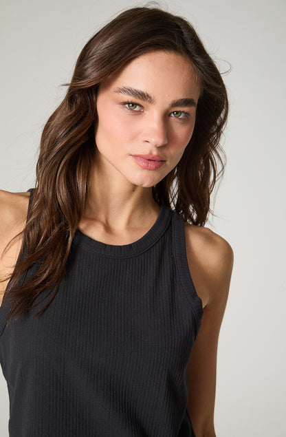 Polera Mujer Tank Regular Fit Negro