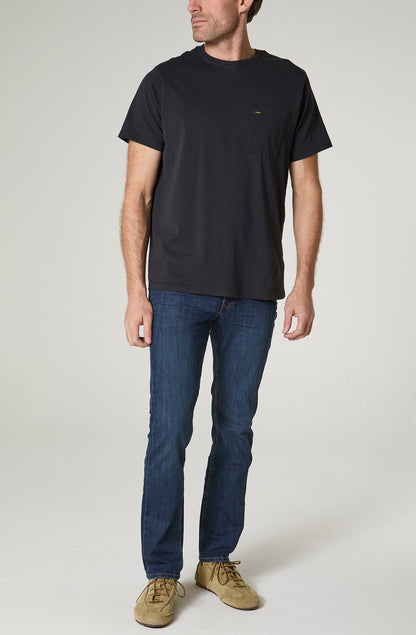Polera Hombre 1 Pocket Regular Fit Azul