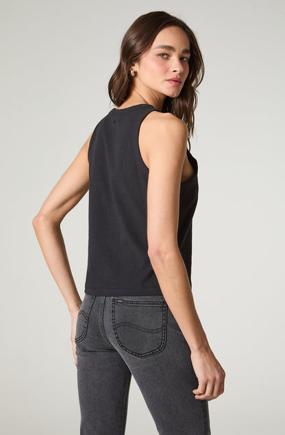 Polera Mujer Tank Regular Fit Negro