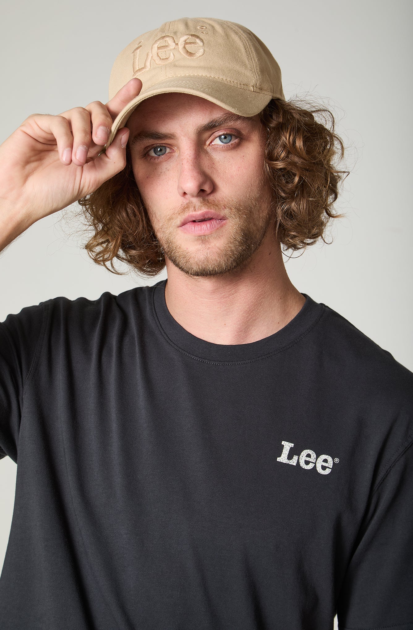 Polera Hombre Patch Regular Fit Negro