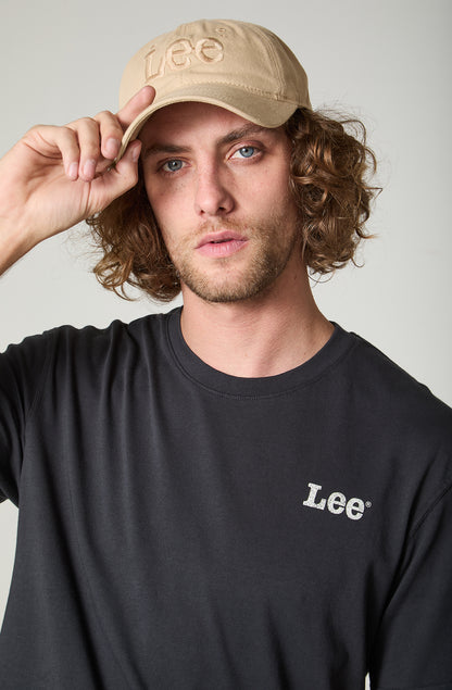 Polera Hombre Patch Regular Fit Negro