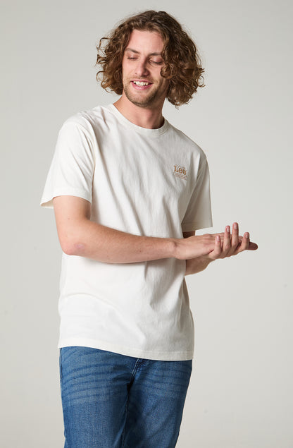 Polera Hombre Manga Corta Regular Fit Blanco