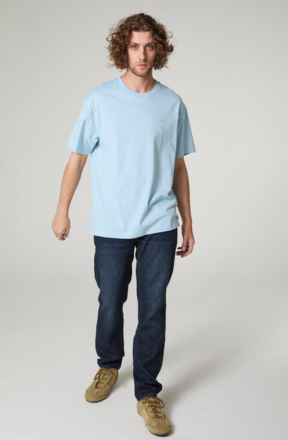 Polera Hombre Regular Fit Celeste