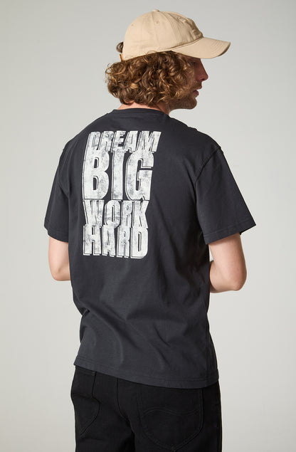 Polera Hombre Patch Regular Fit Negro