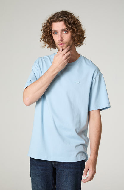 Polera Hombre Regular Fit Celeste