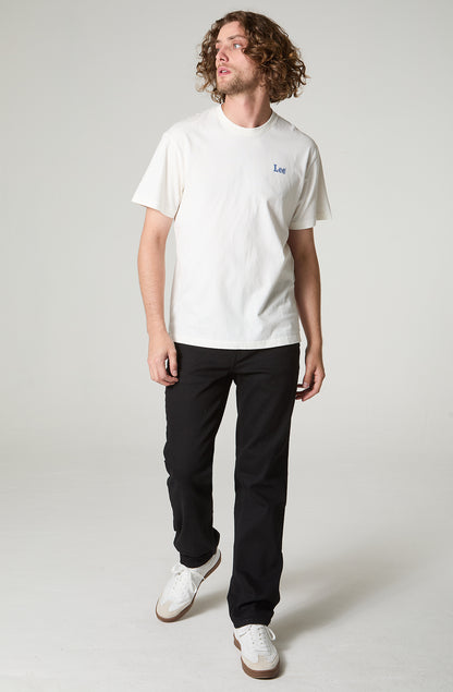 Polera Hombre Manga Corta Regular Fit Blanco