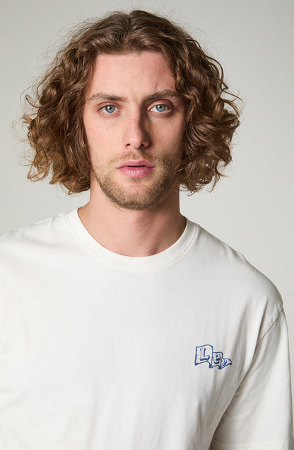 Polera Hombre Manga Corta Regular Fit Blanco