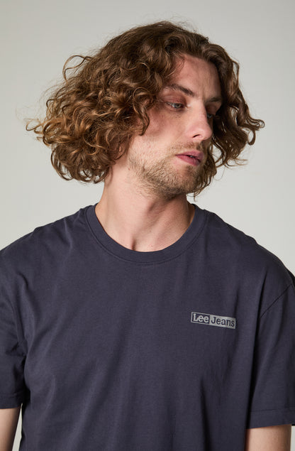 Polera Hombre Manga Corta Regular Fit Marengo