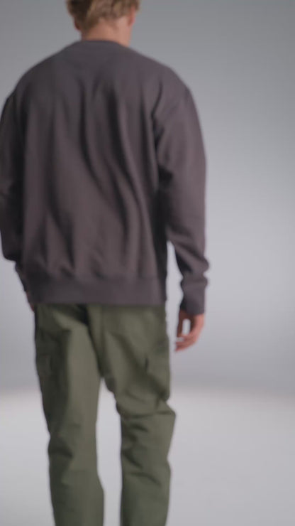 Pantalon Hombre Cargo Verde Relaxed