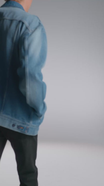 Chaqueta Hombre Rider Light Blue