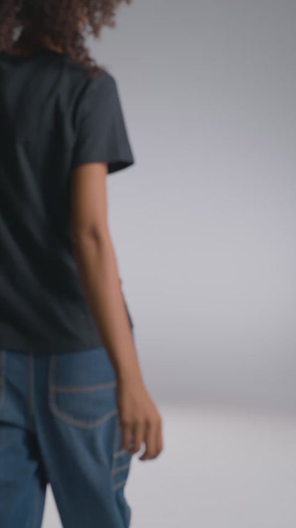 Jeans Mujer Carpenter Azul Loose