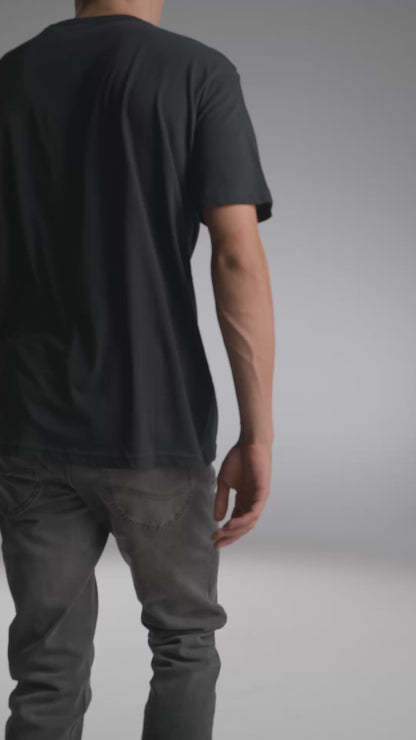 Jeans Hombre Luke Slim Tapered Fit Black Washed